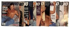 Lot Of 12 Vintage Honcho Magazine Entire Year 1998 Gay Male Interest Magazine Lot Of 12 Vintage Honcho Magazine Entire Year 1998 Gay Male Interest Magazine