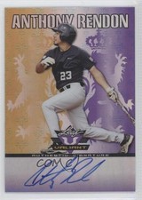2011 Leaf Valiant Purple 6/25 Anthony Rendon #VA-AR1 Auto 0p8