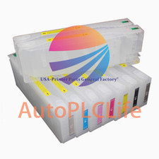 1X New Printer Refillable Ink Cartridges with Chip For Epson 7908 7890 9908 9890