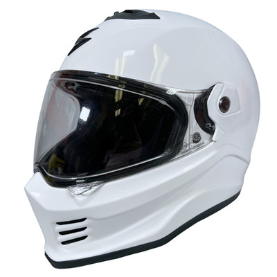 Scorpion EXO Covert FX Full Face Street Motorcycle Helmet Glossy White Size XL