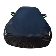Car Cover Compatible with Fit Sedan/Coupe/Cabrio L 455-470cm Black Cotton