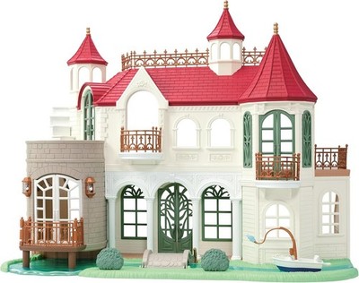 Sylvanian Families Sparkling Waterside Red Roof House HA-52 New