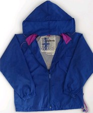 vtg Reebok 90s Hooded Windbreaker Jacket Medium Nylon