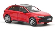 Norev Audi RS 3 Sportback 2025 1:43 Progressive Red Diecast Car Model