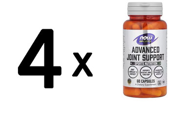 4 x NOW Foods Advanced Joint Support - 60 caps (499,96 EUR/kg)