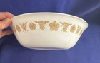 Corelle Corning Pyrex Vintage Butterfly Gold Vegetable Serving Bowl 8.5”