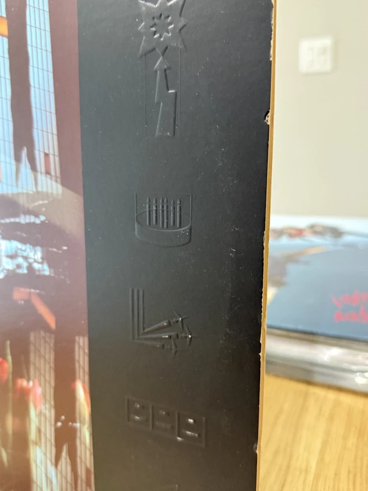 Depeche Mode Black Celebration LP 1986 Sire Mute Embossed Cover Synthpop 80's Foto 3 de 4