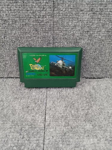 Visco Famicom Soft TWIN EAGLE Used