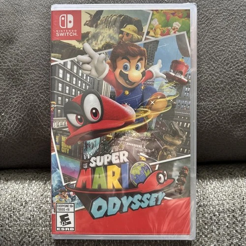 Super Mario Odyssey Switch Nintendo US Version Brand New Sealed