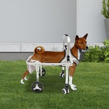 Dog Wheelchair Adjustable Dog Wheelchair for Back Legs Pets Cart Mobility Aids