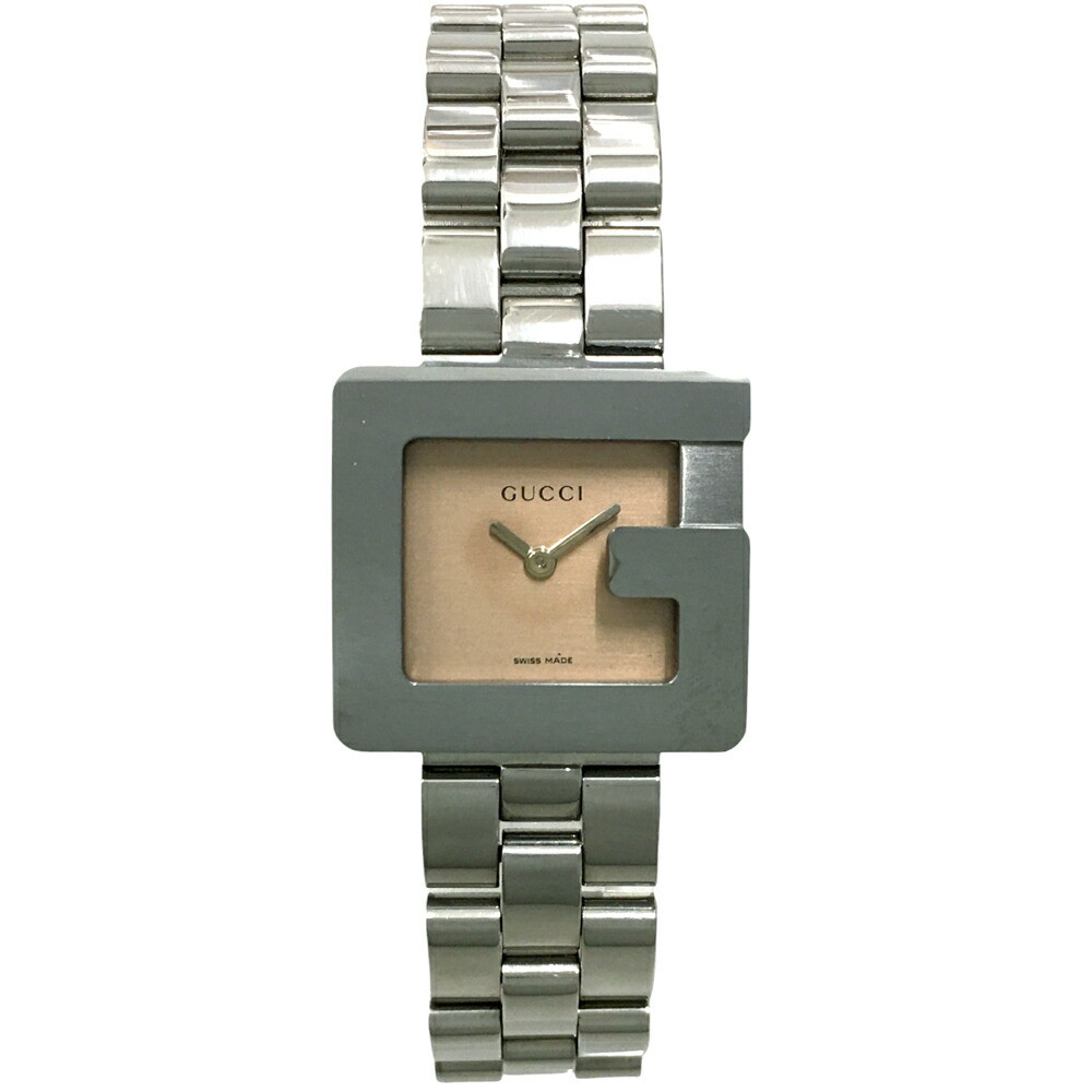 GUCCI G Watch 3600L Pink Case Size 23mm Ladies Used Watch #22211