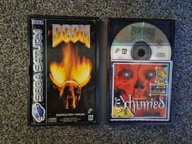 Doom - boxed with manual - Sega Saturn (PAL) complete 