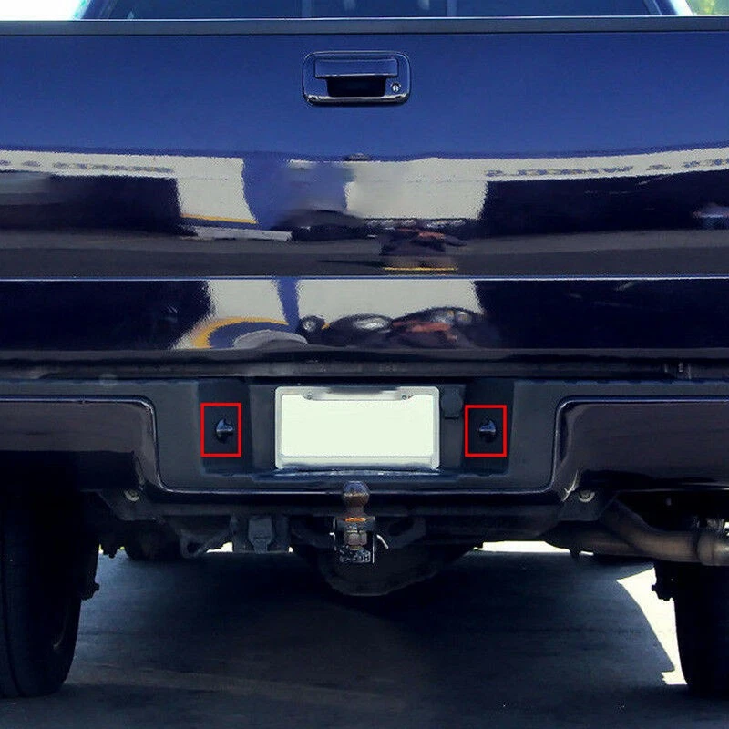 2X LED License Plate Light Tag Lamp Replacement Assembly For Ford F150 F250 F350 Foto 2 de 4