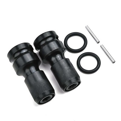 2x Hex Ratchet Socket Adapter Drive 1/2'' Square To 1/4'' Converter Impact Tool