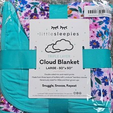 Little Sleepies Triple Layer Cloud Blanket - Sweet Pea