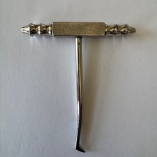 Antique or Vintage Cross Bar Handle Elevator Dental Tool w/Unique Handle Design