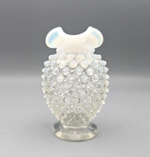 Vintage Fenton Hobnail French Opalescent Bud Vase 3855