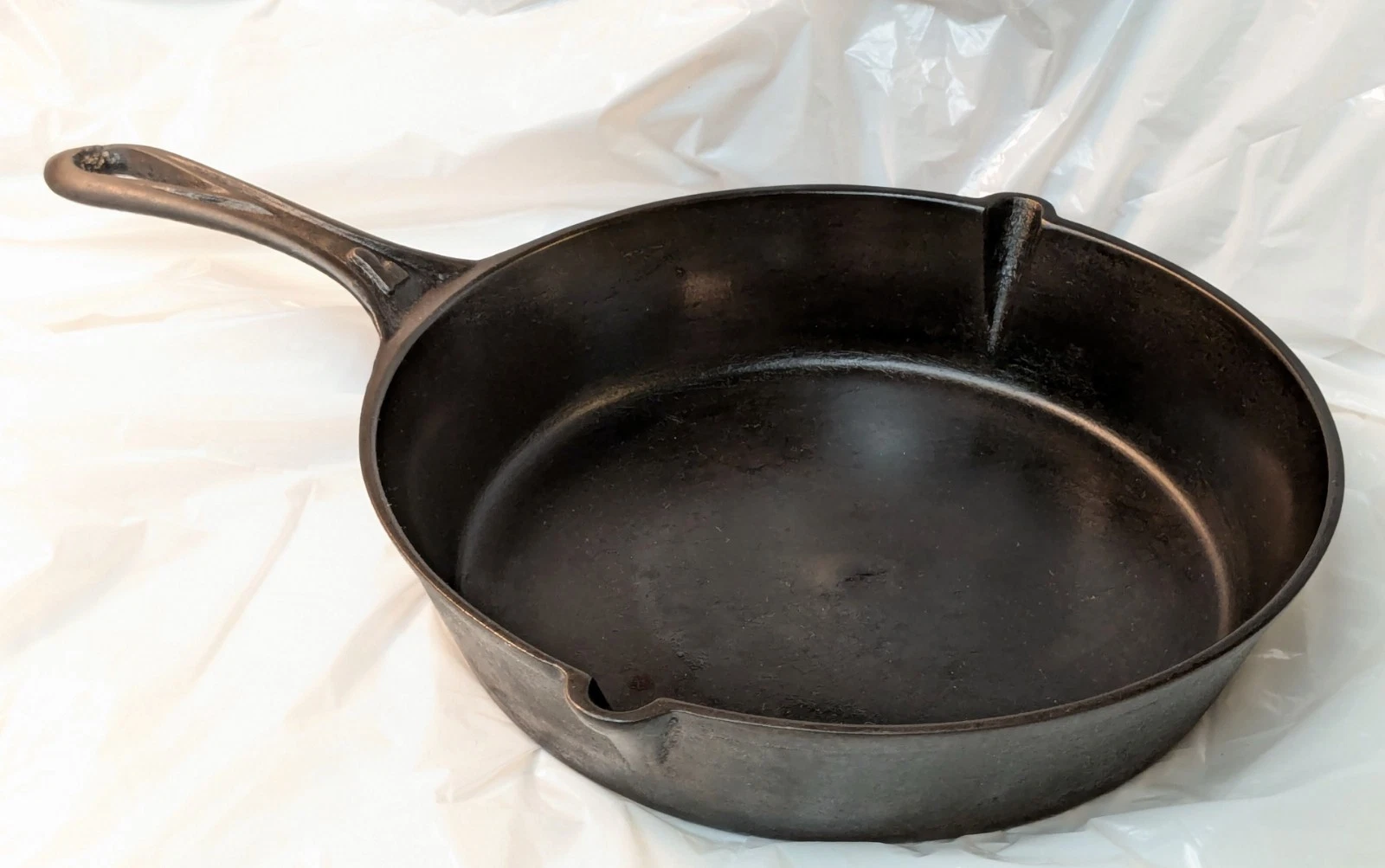 Antique 1800s Victorian Era Gate Marked Cast Iron Skillet 7 - Circa 1870s - RARE