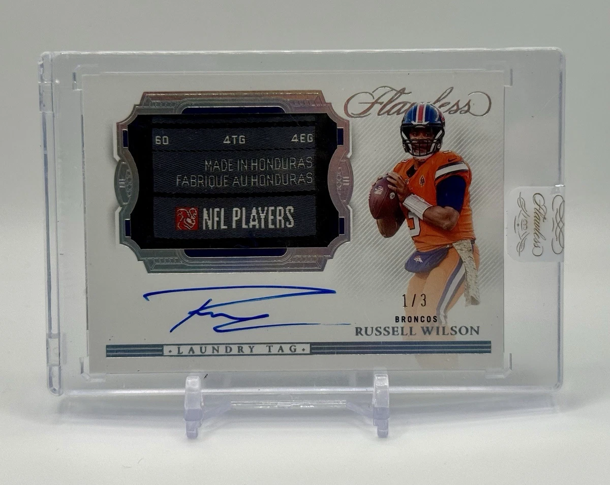 Russell Wilson Autograph Football Trading Cards for sale | eBay