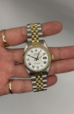 Rolex Datejust 36mm Bi Metal Buckley Dial - 16013