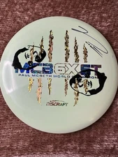 Paul McBeth 6X Buzzz Face Stamp Prototype Autographed Discraft ESP Rare