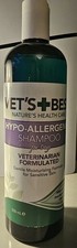 Vets+Best Hypoallergenic Shampoo for Dogs 500ml Veterinarian Formulated