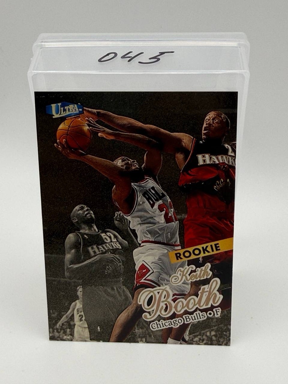 1997-98 Fleer Ultra Basketball Gold Medallion Parallel Keith Booth RC - #232G