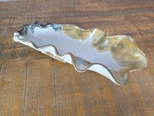 Mussels & More Pottery Shell Dish Sea Life Coastal Studio Pottery 10"
