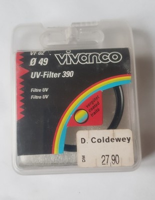 vivanco UV-Filter 390 VF 02  E49  49mm