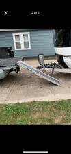Deluxe Telescoping Dog Ramp - Grey