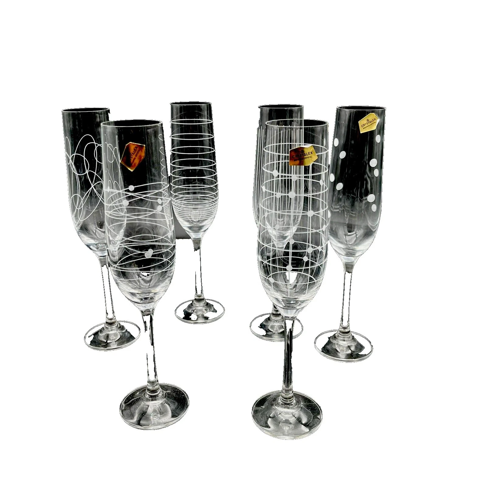 Cristalería Bohemia Blanco y recipientes