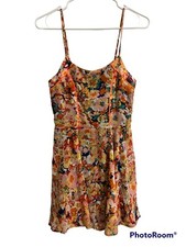 Urban Outfitters Lucca Couture floral strapless chiffon dress