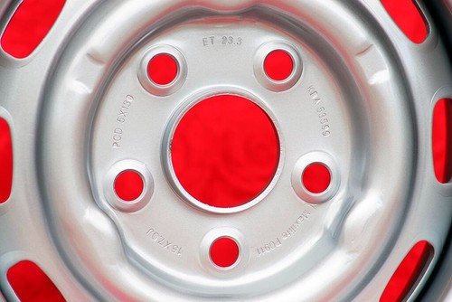 4 cerchi acciaio 6x15 / 7x15 Porsche 911 912 SC 914-6 Stahlfelgen steel wheels - Foto 14 di 21