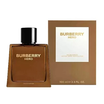 Burberry Hero 3.3 oz Eau de Parfum Cologne for Men EDP Spray 100ml New In Box