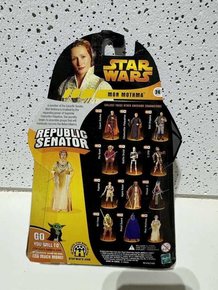 Mon Mothma Republic Senator 2005 #24 Star Wars Andor Rots Foto 4 de 4