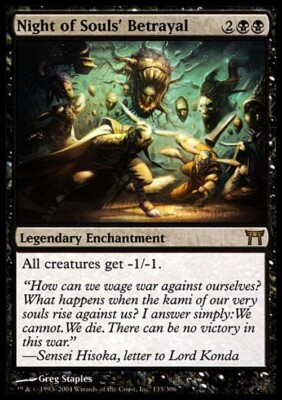 Night of Souls' Betrayal ~ Champions of Kamigawa [ Excellent ] [ Magic MTG ]