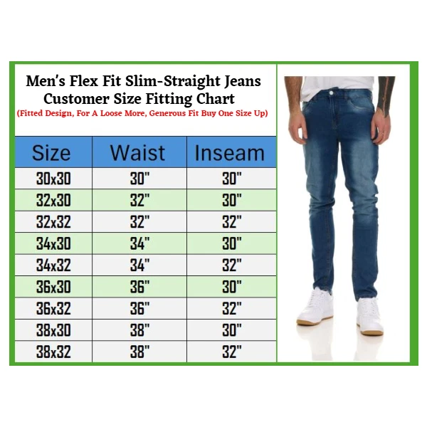 Pantalones de mezclilla cómodos lavados premium elásticos flexibles ajustados rectos para hombre Foto 2 de 2