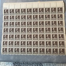 Scott 878  USA Sheet Of 70 Jane  Addams  MLH Actual Scan ! Beautiful! 🆓 🚢