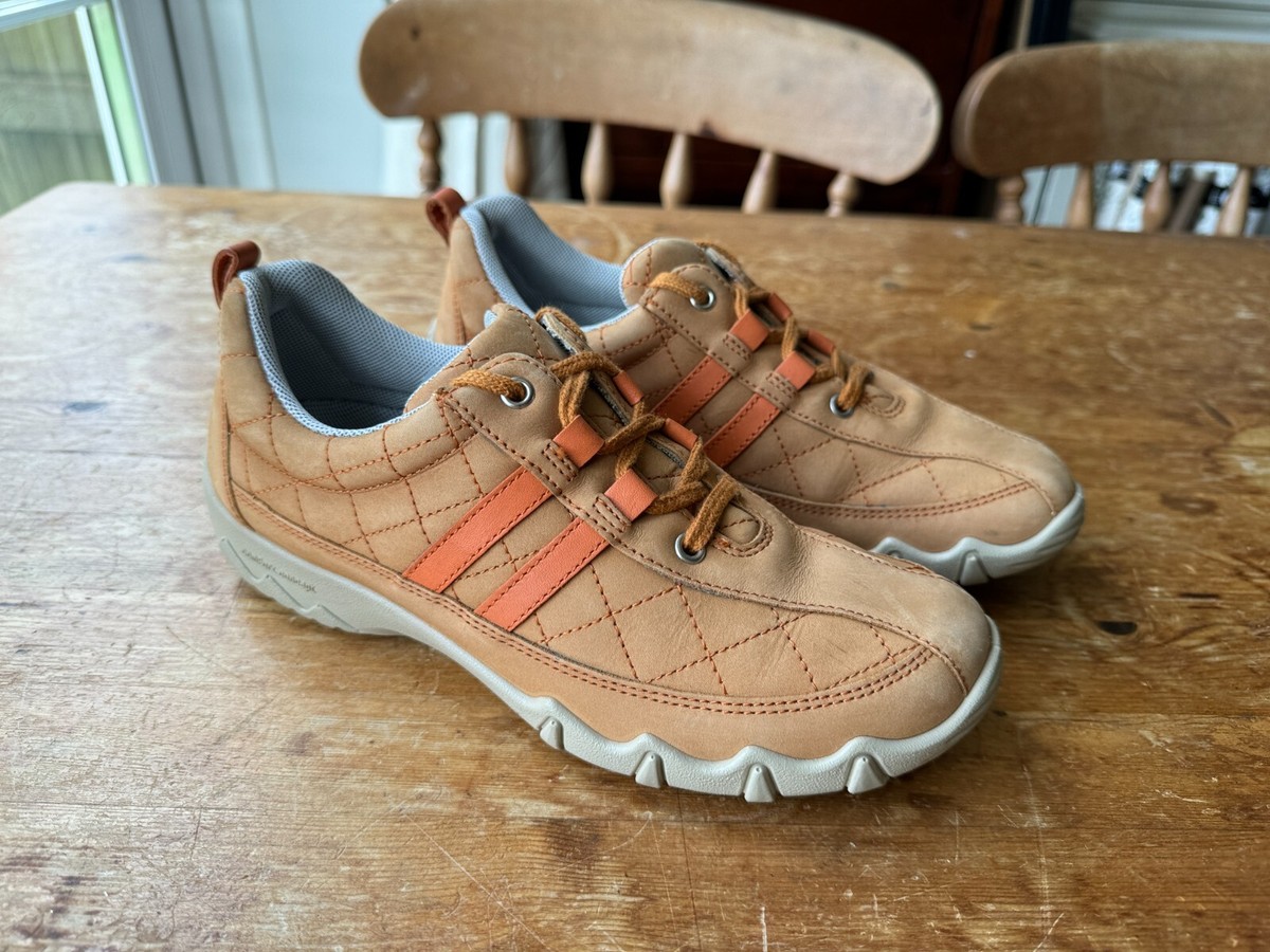 Leather Comfortable Trainers Womens Uk WOMENS HOTTER LEATHER LACE