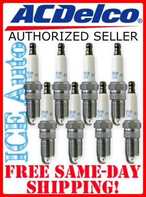 Set of 8 AC Delco Iridium Spark Plugs 41-110 12621258