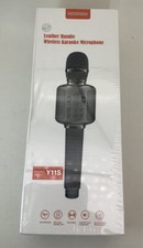 GOODaaa Y11S Portable Wireless Bluetooth Karaoke Microphone  Rose Gold 