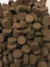 Cork Rings, Premium  Dark Rubberized 1/2" Solid, 10 Rings, Free U.S. shipping!