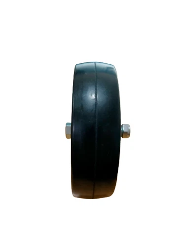 Gate wheel s for Metal or Timber Gates spare part rubber wheel 125mm hard castor - Picture 4 of 7