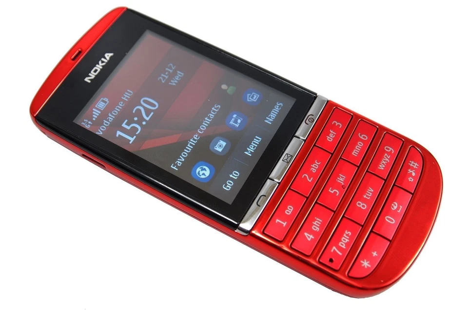 Cellphone N300 Nokia Asha 300 Original 3G Unlocked MP4 Mobile Phone - Image 3 of 4