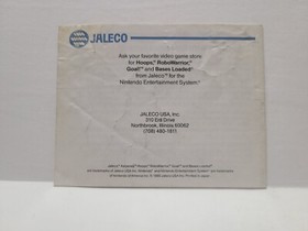 Astyanax Original Nintendo NES  Video Game Manual Only