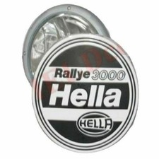 Hella Rally 3003 Klarglas Scheinwerfer Fahrlicht + Abdeckung für Jeeps LKW