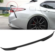 For Toyota Camry 2018-2024 JDM M4 Style Glossy Black Rear Trunk Lip Wing Spoiler