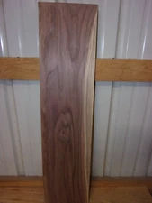 1 PC WALNUT LUMBER WOOD KILN DRIED BOARD 32 5/16"X 7 7/8"X 3/4"  LOT 36V CLEAR