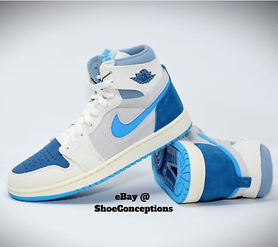 Nike Air Jordan 1 ZM Air CMFT 2 Shoes Sail Dark Powder Blue Nike Air Jordan 1 ZM Air CMFT 2 Shoes Sail Dark Powder Blue