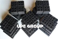 New 24 pack Anti Vibration Pads all rubber super duty 4X4X3/4 FLOOR INDUSTRIAL